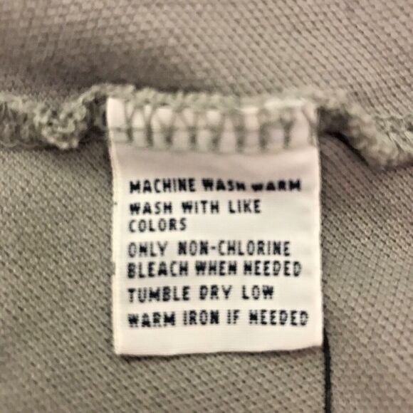 POLO by Ralph Lauren Polo Men's  2XLT Gray Pique Knit Short Sleeve Pony Shirt - Picture 8 of 11